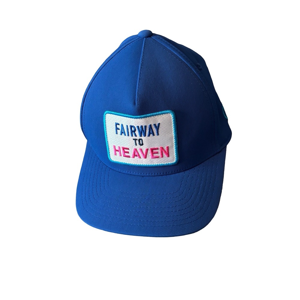 G/FORE Fairway To Heaven Blue Snapback‎ Hat Yupoong 110 Flexfit Golf Cap Mens